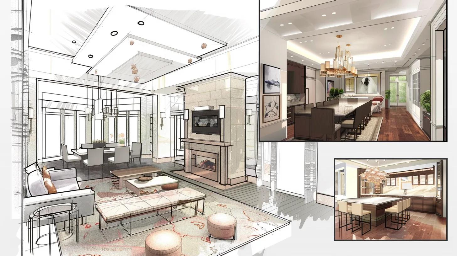 Interior design project: style, comfort, and harmony for your space